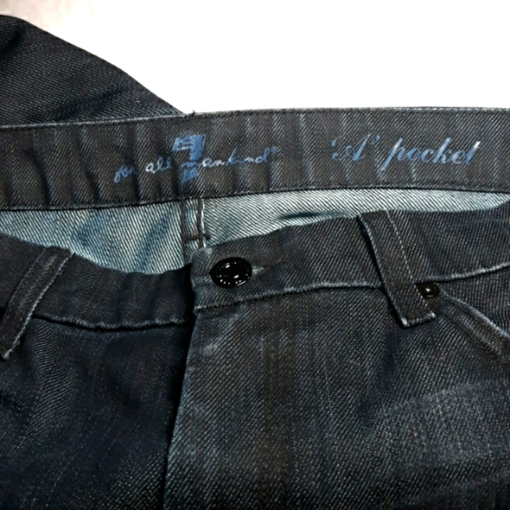 7 Blue A FOR ALL MAN KIND SIZE 31 JEANS